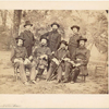 Rosecrans  Sheridan. [Three officers standing, four seated. William S. Rosecrans and Philip Henry Sheridan seated second and third from left]