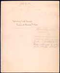Perforating chest wounds. Fracture of sternum and ribs : James Brownlee, Company G. 134th N.Y. : Recovery after 3 years. Present address is at Schoharie N.Y.; or care of Mr. – Janitor of the (…) School, 14th St near 1st Ave., N.Y. City [Front view, shirtless man standing, gunshot wounds to chest]