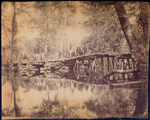 Military bridge across the Chickahominy / Alexander Gardner