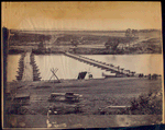 Pontoon bridges at Fredericksburg, Va. / Alexander Gardner