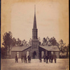 Poplar Grove Church built by the 50 NY Eng. Vols. / Alexander Gardner