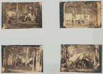 Battlefield of Gettysburgh [sic]: Headquarters U.S. Sanitary Commission [Four views] / [Tyson Brothers]