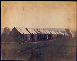 Quarters of men Engineer Corp [i.e. Corps] near Brandy Station / Alexander Gardner