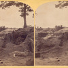 Near view of bombproof tent in the advance line in front of Petersburg, Va., August 7, 1864.