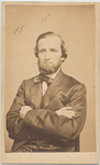 Orange Judd, Esq. [half-length, arms crossed]. New York : K.W. Beniczky, photographer
