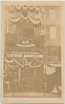 U.S. Sanitary Commission : 1307 Chestnut St. Phila[delphia] July 4, 1865. Decorations  illumination for the return of peace to our beloved country