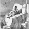 He would climb to a nook among the cotton bales of the upper deck, and busy himself in studying over his bible."