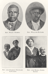 Rev. Wiley Homer.; Rev. William Butler. ; Rev. and Harriet Stewart Edwards. ; Rev. and Maria Jones Sands.