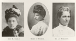 Lou K. Early. ; Mary I. Weimer. ; Jo Lu Wolcott.