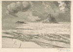 Les grèves de Tombelaine et du Mont Saint-Michel.