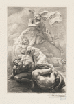 C'est un esprit vengeur qui passe (d'après un bas-relief de Dalou).