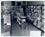 Bookshelves at the Dongan Hills Library