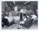 Young readers, seated, Donnell-Nathan Strauss
