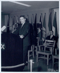 Edward G. Freehafer, Director of NYPL, giving address