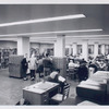 Card catalog and seated readers