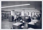 Card catalog and seated readers