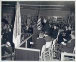 Mr. Zurmuhlen at speaker's desk, Mr. Francis Martin Jr. on his right