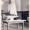 Interior, model sailboat