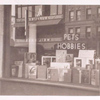 Exterior, window display on pets and hobbies