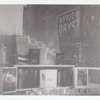 Exterior, window display on democracy
