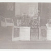 Exterior, window display on art and artists