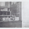 Exterior, window display on art and artists