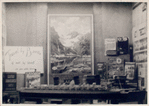 Exterior, window display: Travel by Books and Not by Boat