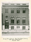 George Bruce Branch, New York Public Library, 518 West 125th Street, Erected 1915