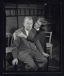 Elliott Nugent and Geraldine Fitzgerald in rehearsal for the stage production Build With One Hand