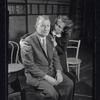 Elliott Nugent and Geraldine Fitzgerald in rehearsal for the stage production Build With One Hand