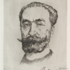Étude pour le portrait de M. Carnot (première planche).