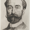 Étude pour le portrait de M. Carnot (deuxième planche).