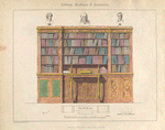 Library, bookcase & secretaire.