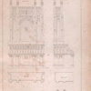 Upright Gothic piano forte.