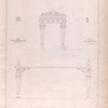 A hall seat.