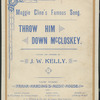 Throw him down McCloskey