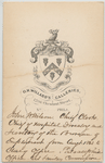 John W. Wilson : Chief Clerk. Chief of Hospital Directory and Secretary of the Bureau of Employment from Augt 1863 to close of office. Philadelphia Office. US Sanitary Commission. Phila[delphia] : O.H. Willard’s galleries