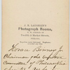 Horace Binney Jr. : Chairman of the Executive Committee of Philadelphia Associates. U.S. Sanitary Commission. Philadelphia Office. Philada. [i.e. Philadelphia] : J.R. Laughlin’s photograph rooms