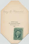 Henry C. Freeman. Washington, D.C. : Henry Ulke, 1865