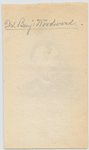 Dr. Benj. Woodward