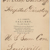 H. Alex. Bischoff : Hospital Directory : U.S. San. Com. Louisville, Ky.[S.l.] : J.C. Elrod’s Gallery