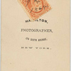 [Photograph of illustration of human rib cage] New York : Hamilton, photographer, 1865