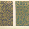 Brocade patterns in gold....
