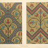 Patterns.... upon gold grounds for pillar decorations.