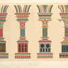Pillars, arch-mouldings, and strings.... for wall decoration.