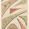 Designs for the sides of the arched pieces of the principals....