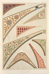 Designs for the sides of the arched pieces of the principals....