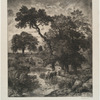 [Le soir, d'après Th. Rousseau.]