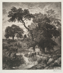 [Le soir, d'après Th. Rousseau.]