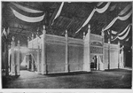 Guards in Negro building during Exposition.